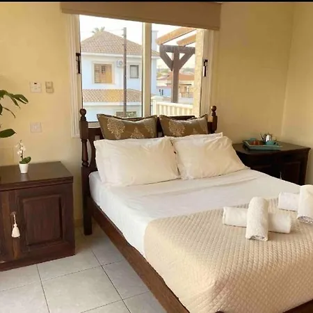 Nissi With Pool And Sea View Villa